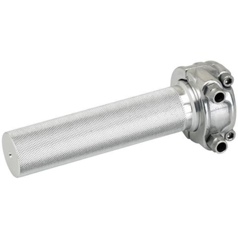 CAST WHISKEY DUAL 1" THROTTLE | POLISHED DUAL CABLE