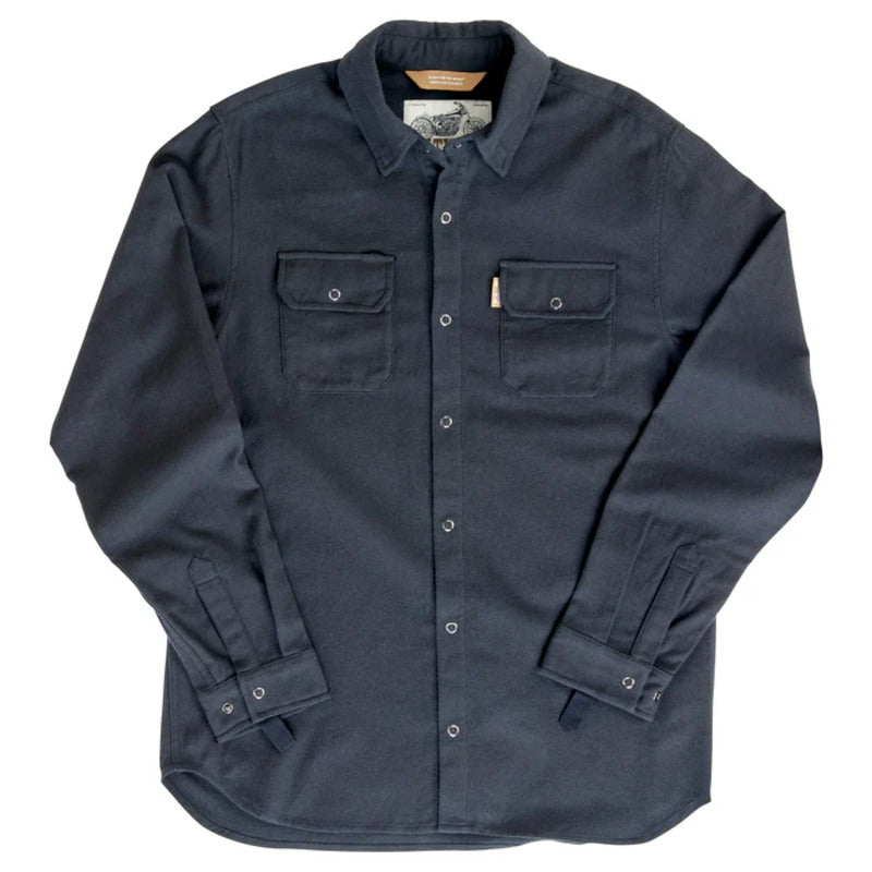 BW8128124 HI TEST FLANNEL SHIRT | BLACK (0010)