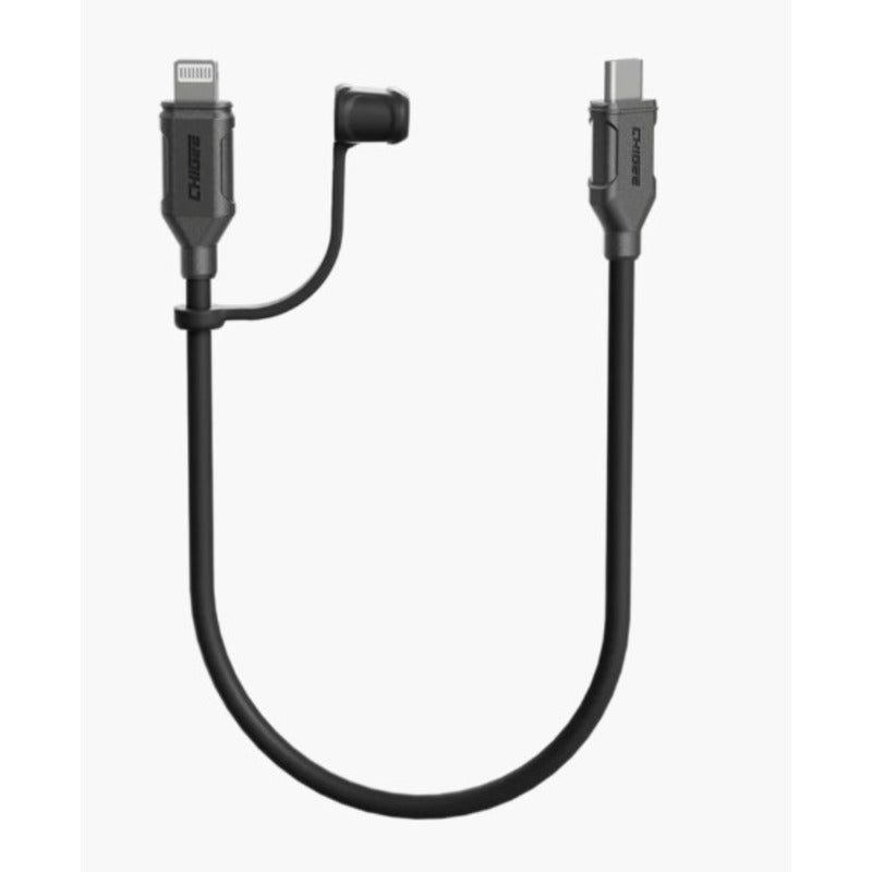 CHIGEE TYPE-C TO IPHONE LIGHTNING CABLE | (30CM/25W)
