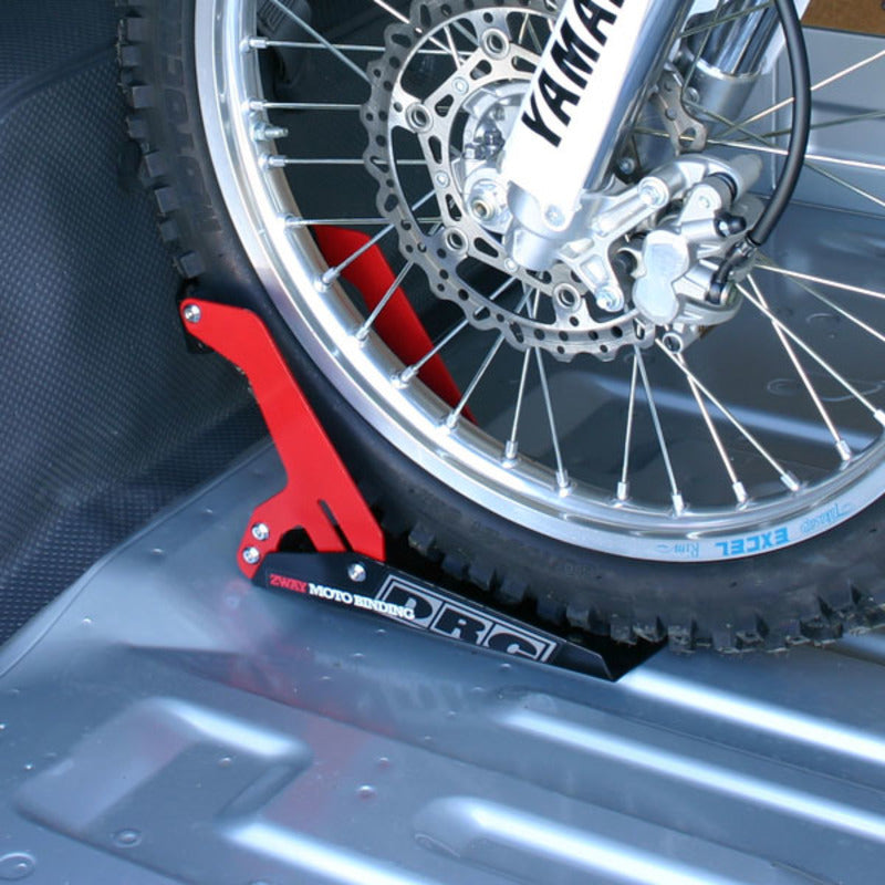 DRC WHEEL CHOCK | MOTO BINDING - FOLDING | BLACK-RED