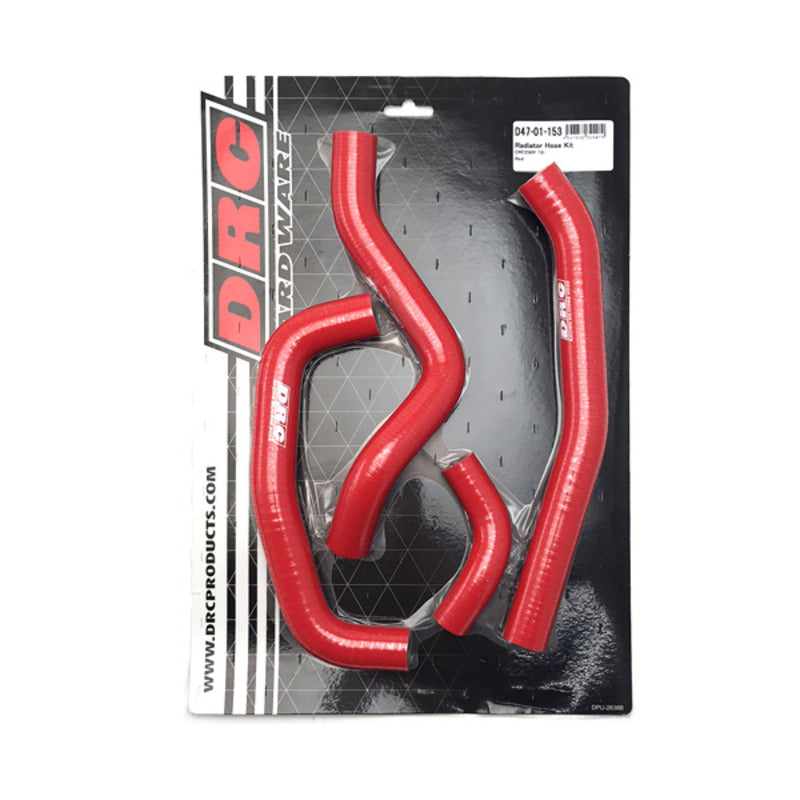DRC RADIATOR HOSE KIT | CRF250R '18-'21 | RED