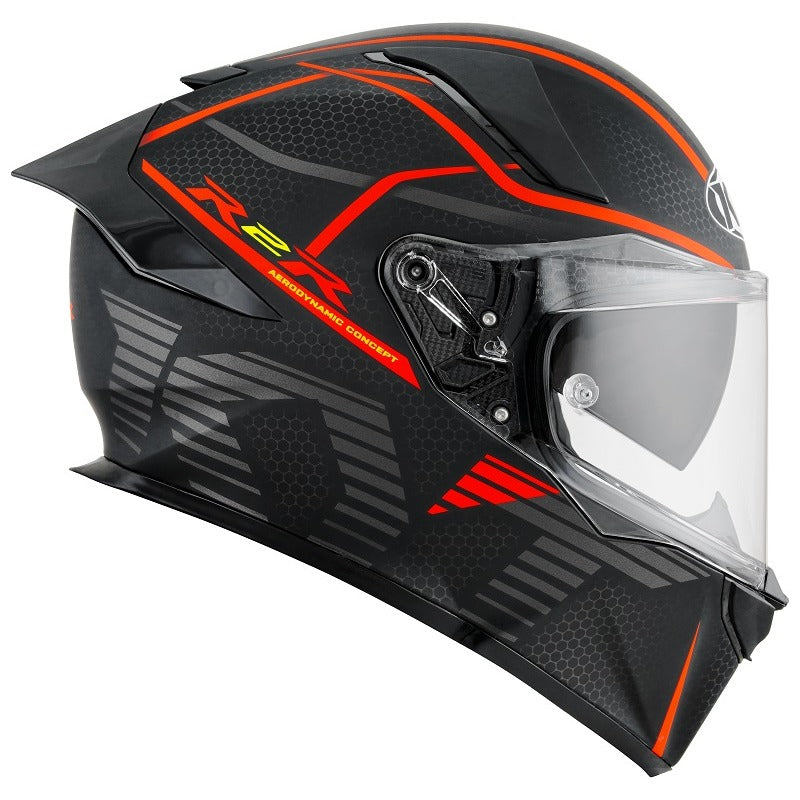KY6R20008 R2R CONCEPT | MATT BLACK/RED