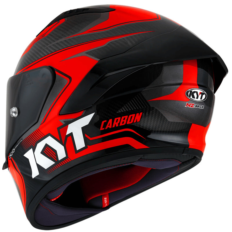 KYSNZ0018 NZ RACE COMPETITION HELMET | RED-CARBON
