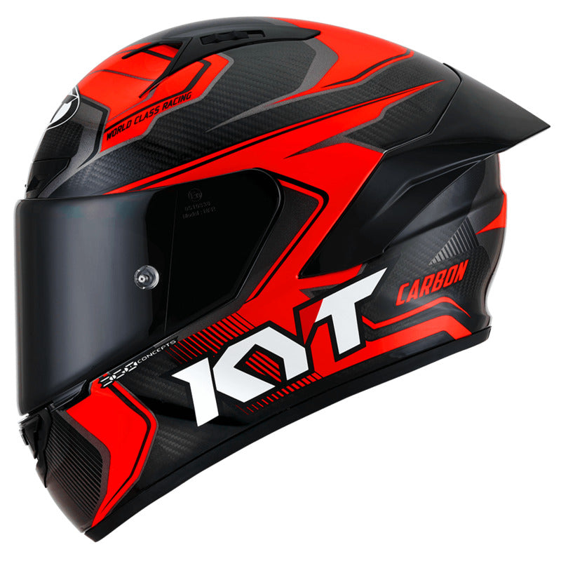 KYSNZ0018 NZ RACE COMPETITION HELMET | RED-CARBON