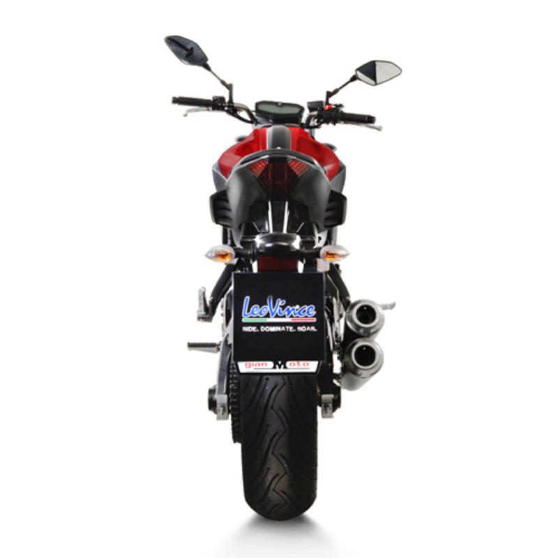 LV FULL SYST A+C | GP DUALS | STAINLESS BLK | MT-07 / FZ-07 '14>'20