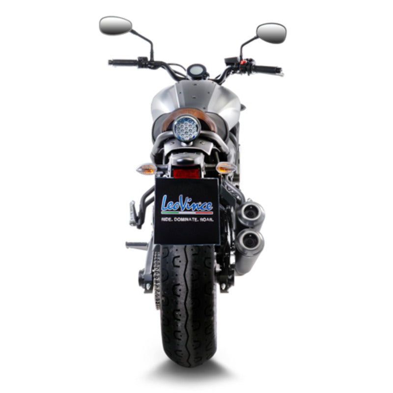 LV FULL SYST A+C | GP DUALS | STAINLESS BLK | XSR 700 '16>'20