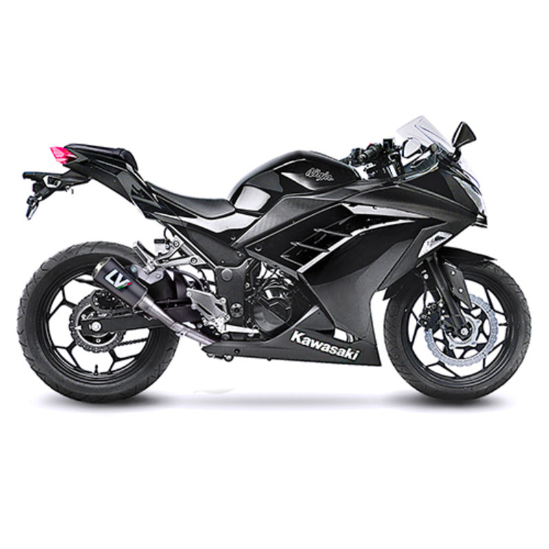 LV SLIP-ON | LV-10 | CARBON | NINJA 250/300 R / Z 250/300 '13>'16