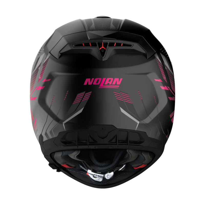 NHN808079 N80-8 FULL FACE TURBOLENCE | FLAT BLACK-PINK (79)