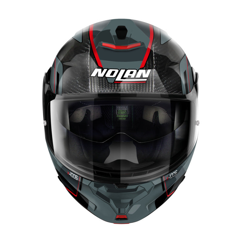 NHX1005044 X-1005 UC FLIP UP UNDERCOVER | CARBON GREY-RED (44)