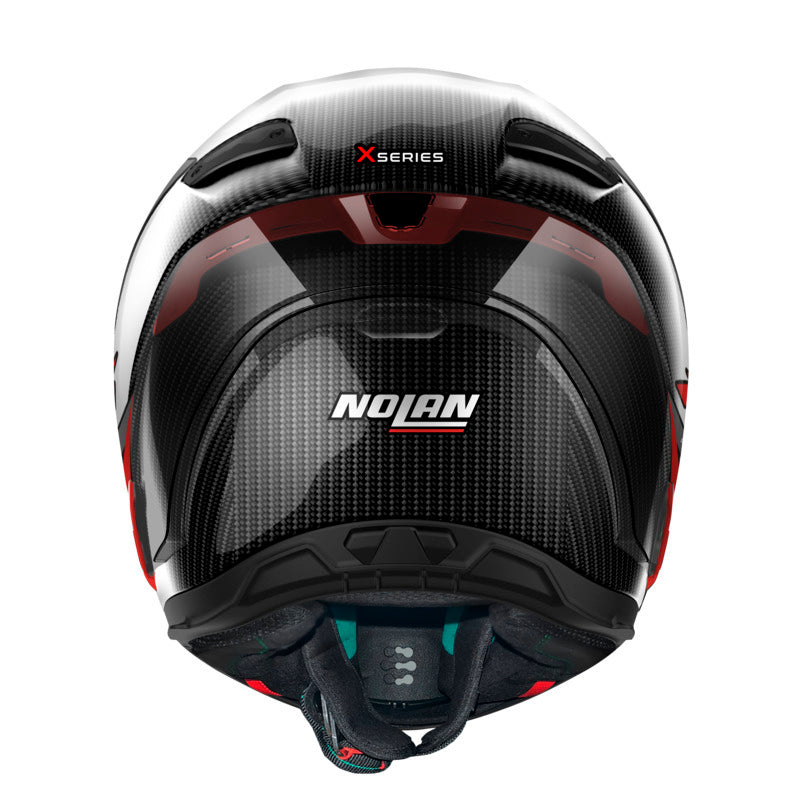 NHX804013 X-804 RS FULL FACE HOT LAP | CARBON-RED (13)