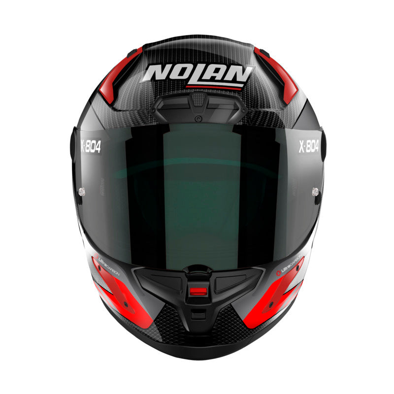 NHX804013 X-804 RS FULL FACE HOT LAP | CARBON-RED (13)