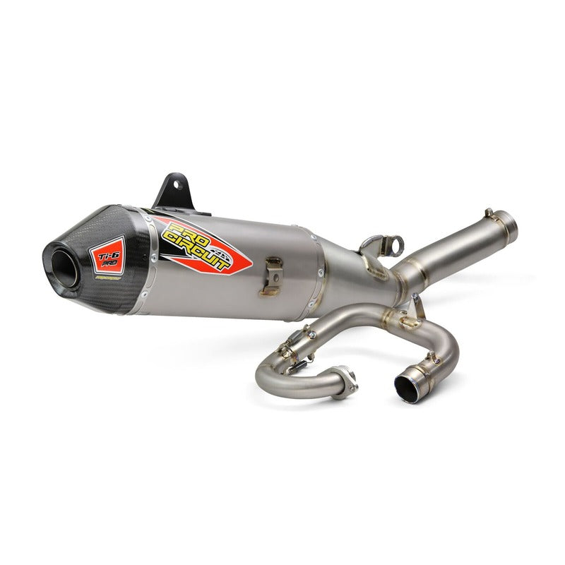 YZ250F 19-26 / WR250F 20-26 Ti-6 PRO SYSTEM | Full Titanium, Carbon End Cap, AMA/FIM legal