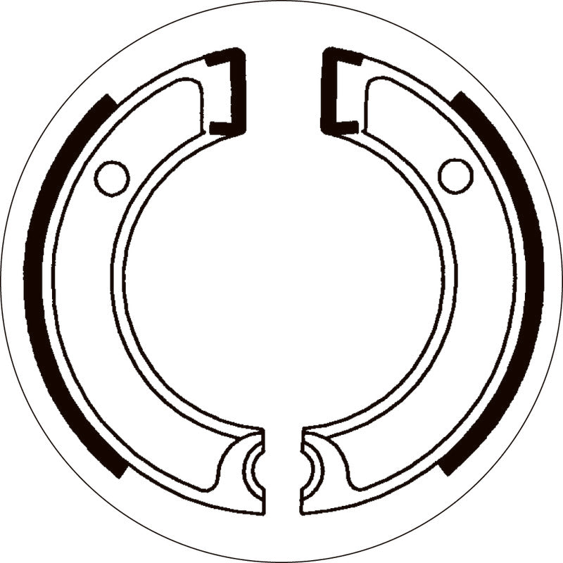 SBS 2112 BRAKE SHOES | WITH SPRINGS