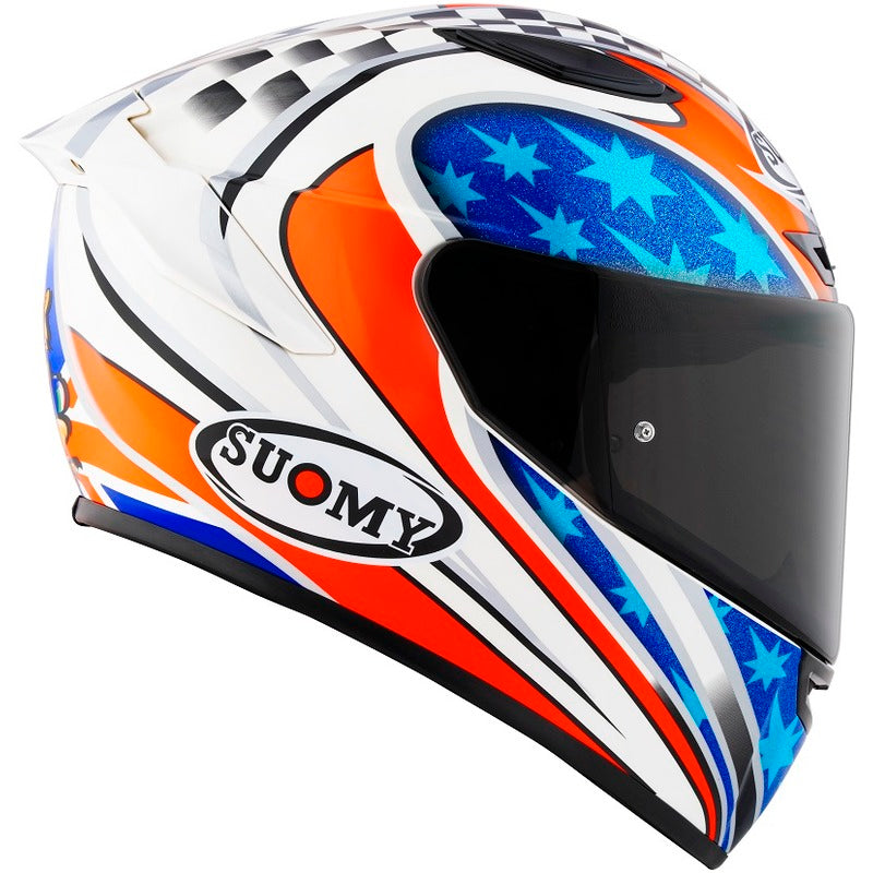 SUK6T10018 TRACK-1 E06 HELMET | BAYLISS REPLICA WHITE