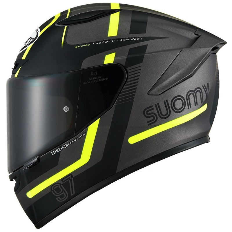 SUKST10013 TRACK-1 NINETY SEVEN | GUNMETAL-YELLOW