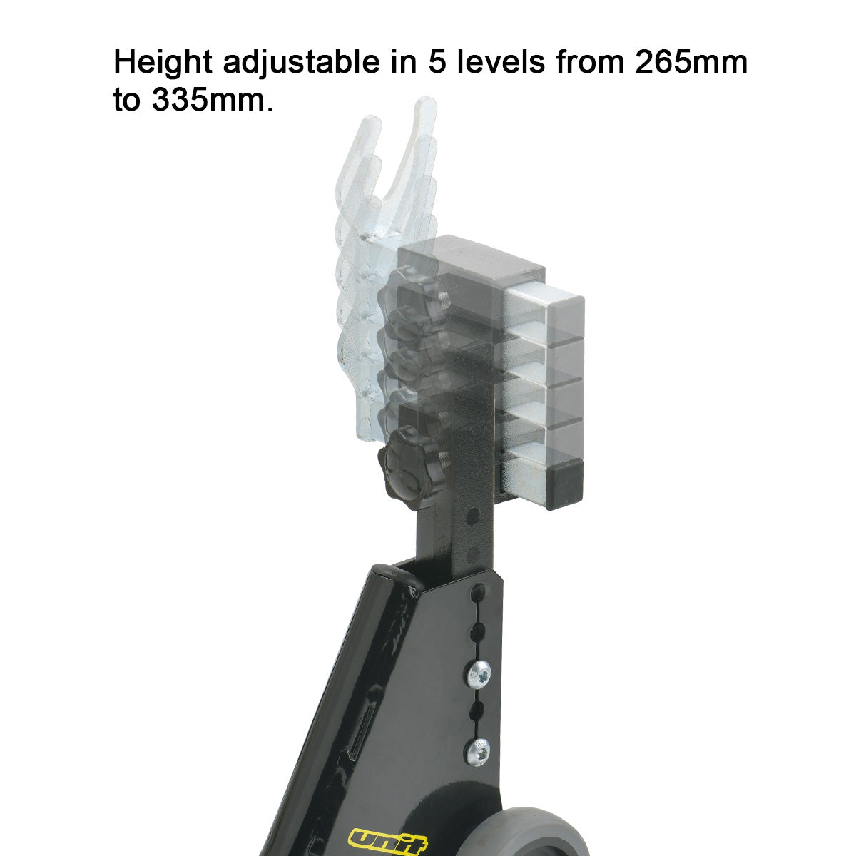 UNIT BIKE STAND ROAD - SWINGARM | ADJUSTABLE | BLACK