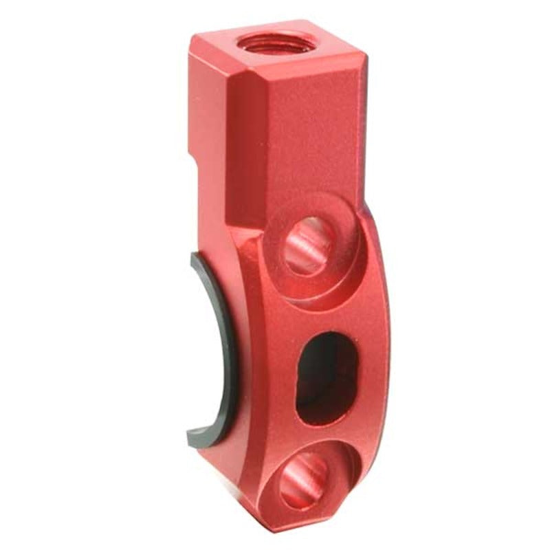 ZETA PERCH MOUNT CLAMP - ROTATING | + 10mm MIRROR MOUNT | RED $#$