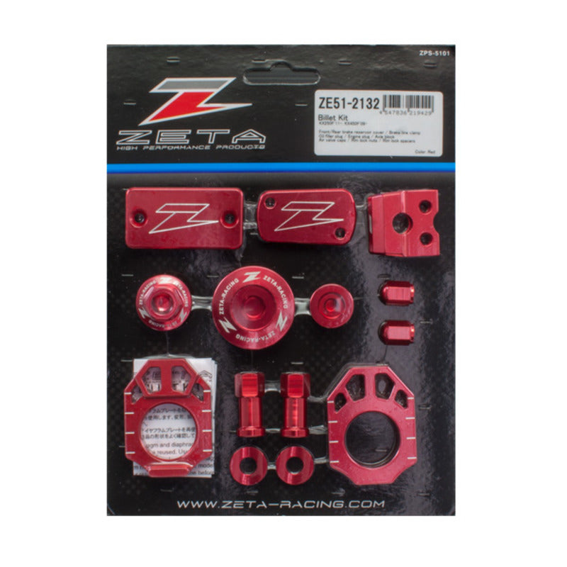 ZETA BILLET BLING KIT | KXF250-16/450 '09-15 | RED $#$
