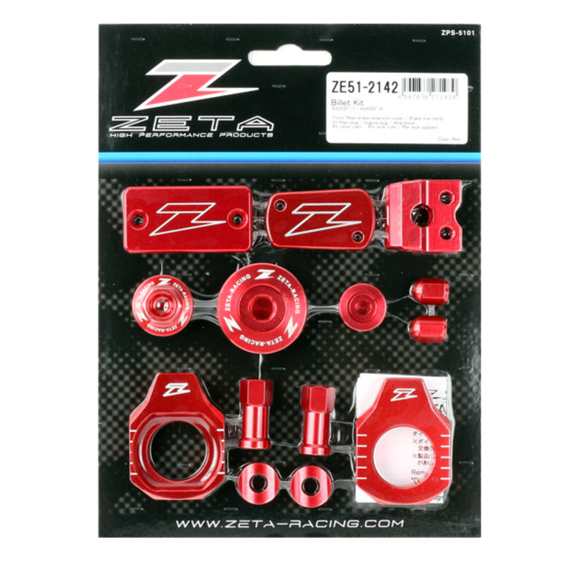 ZETA BILLET BLING KIT | KXF250-20/450 '16-18 | RED $#$