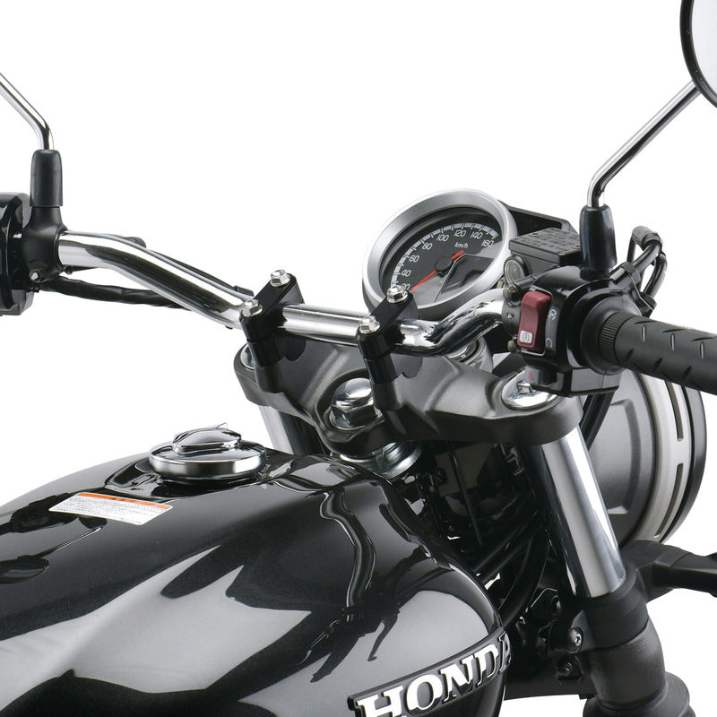 ZETA BAR CLAMP KIT RISE | 7/8 BARS | H:19mm | Black