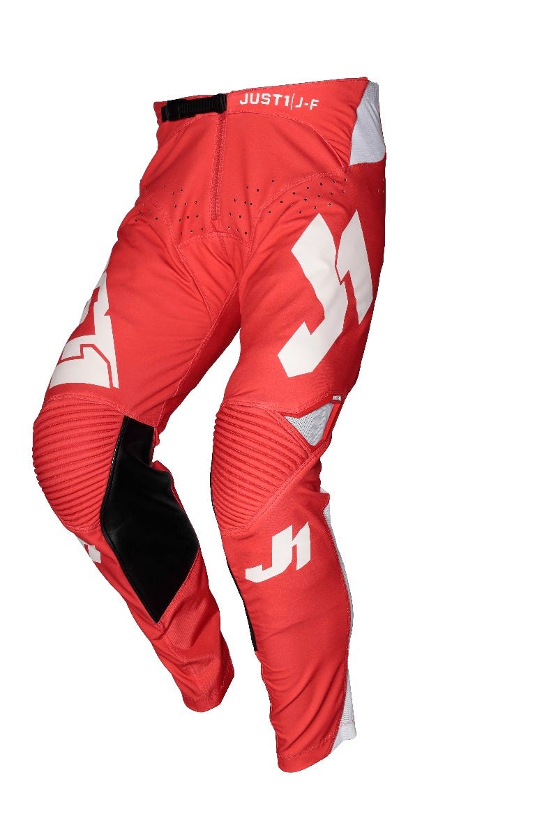 JUST1 J-FLEX MX PANTS ARIA RD/WHT 38