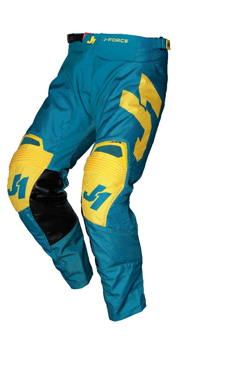 JUST1 J-FORCE MX PANTS TERRA BLU/YEL 30