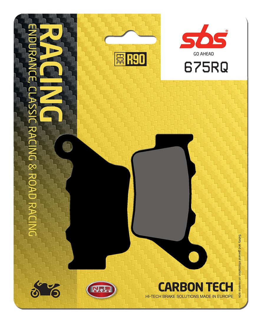 SBS FRICTION - Carbon Tech Racing Rear Brake Pads (SBS 175) - 675RQ-