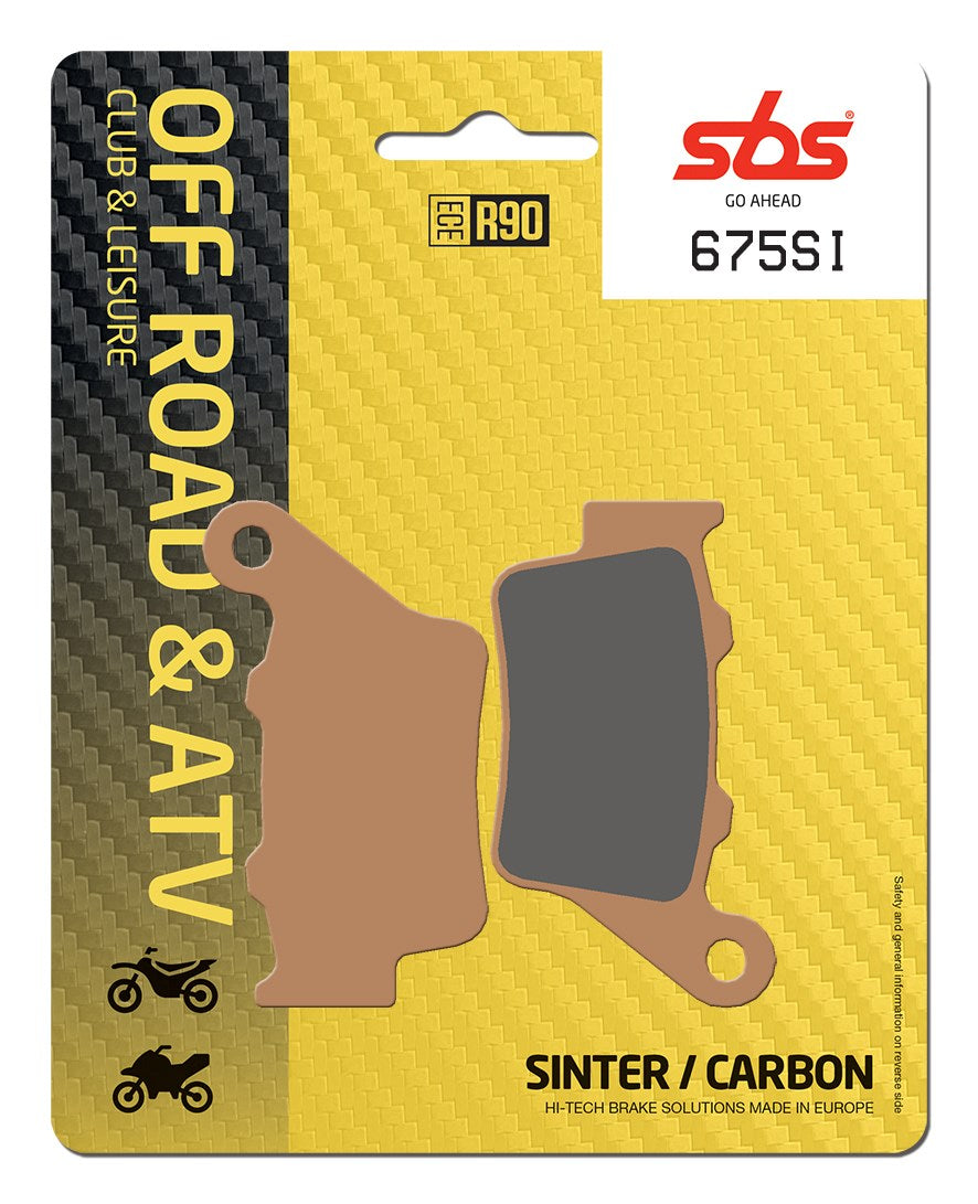 SBS FRICTION - Sinter Off Road Rear Brake Pads (SBS 175) - 675SI-