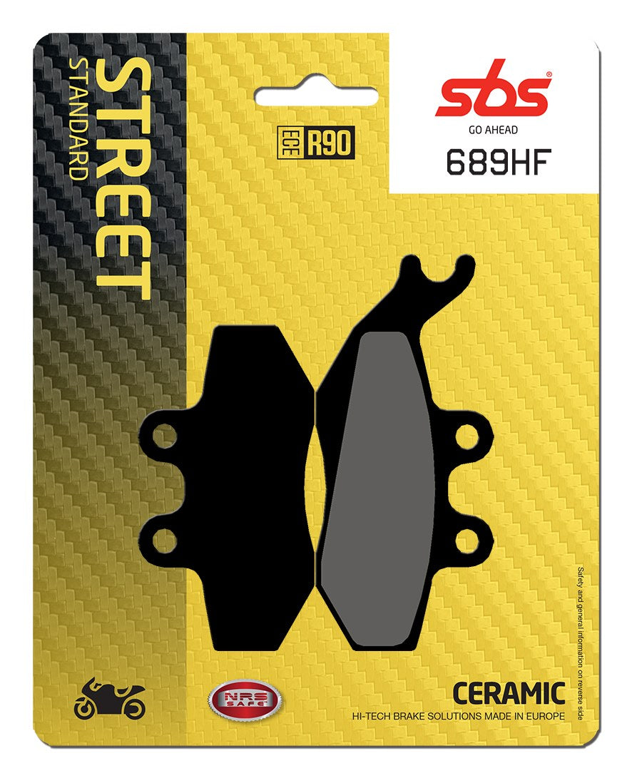 SBS FRICTION - Ceramic Front Brake Pads (SBS 120) - 689HF-
