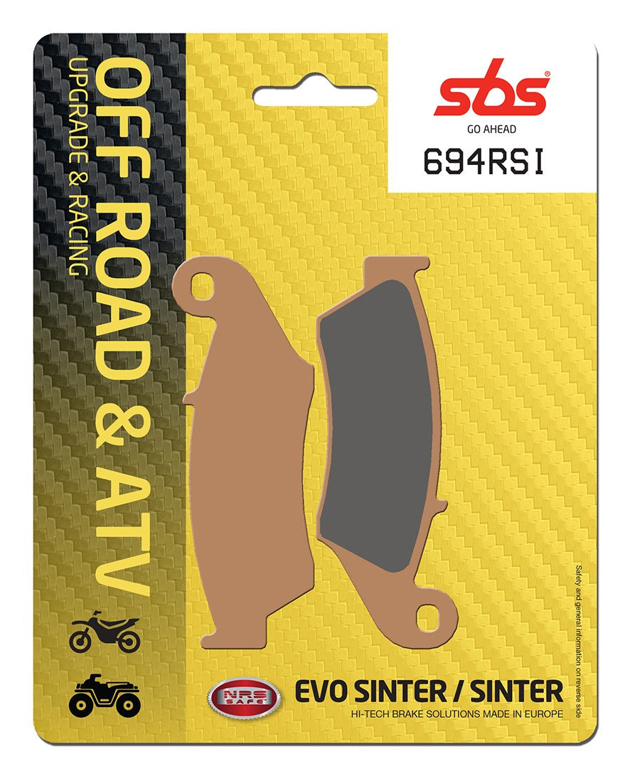 SBS FRICTION - Racing Sinter Off Road Front Brake Pads - 694RSI-