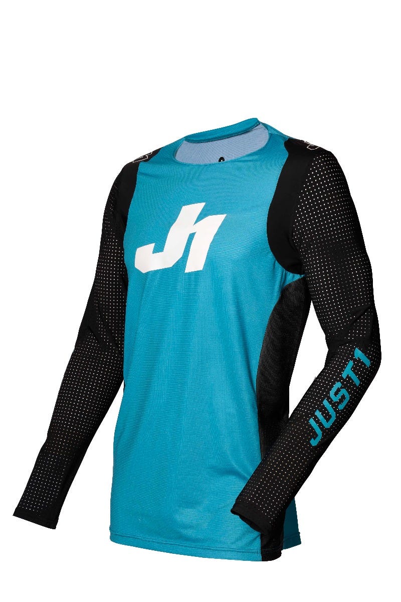 JUST1 J-FLEX YOUTH MX JERSEY ARIA BLU/WHT YM