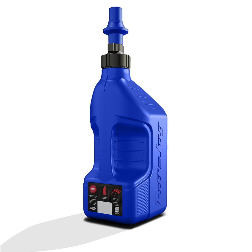 Gen 3 - 2.5G/10L Blue Tuff Jug with Blue Ripper Cap w/ View Strip - Superseded from 7-BURB10
