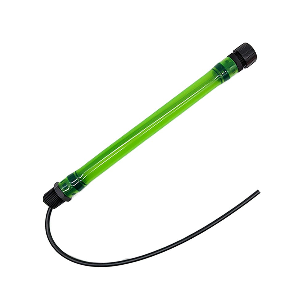 Flexible auto shut off vented 3/4" NPT spouts for 10L/2.5G - Kawi Green tubing