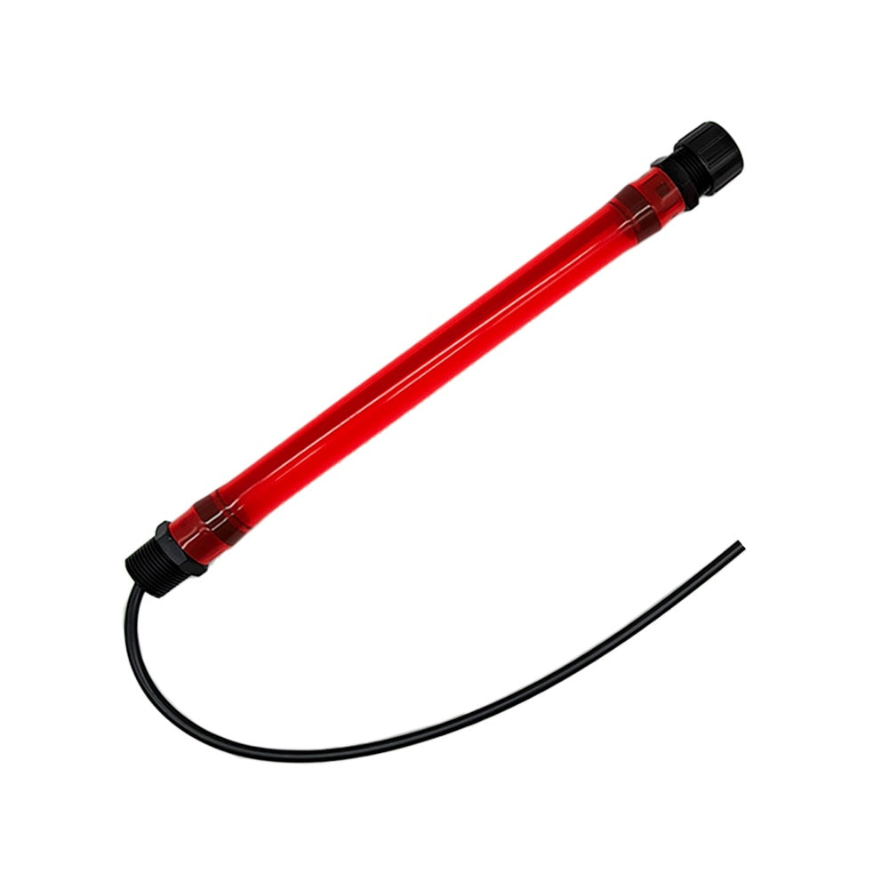 Flexible auto shut off vented 3/4" NPT spouts for 10L/2.5G - Red tubing