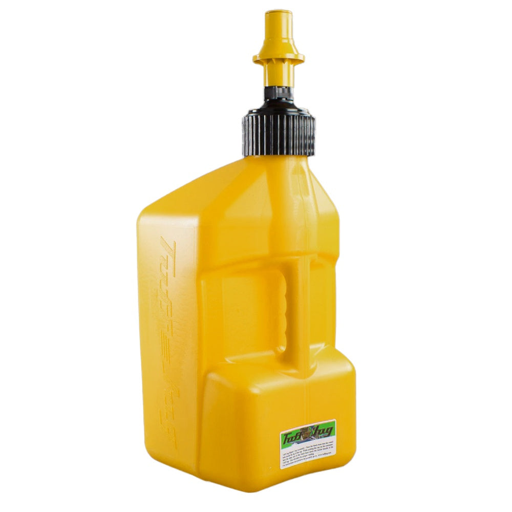 Gen 3 - 5G/20L Yellow Tuff Jug with Yellow Ripper Cap w/ View Strip - Superseded from 7-YURY
