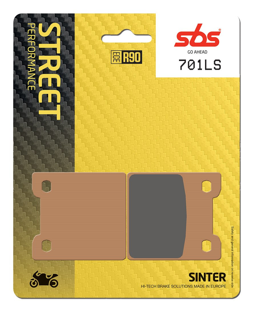 SBS FRICTION - Sinter Rear Brake Pads - 701LS-