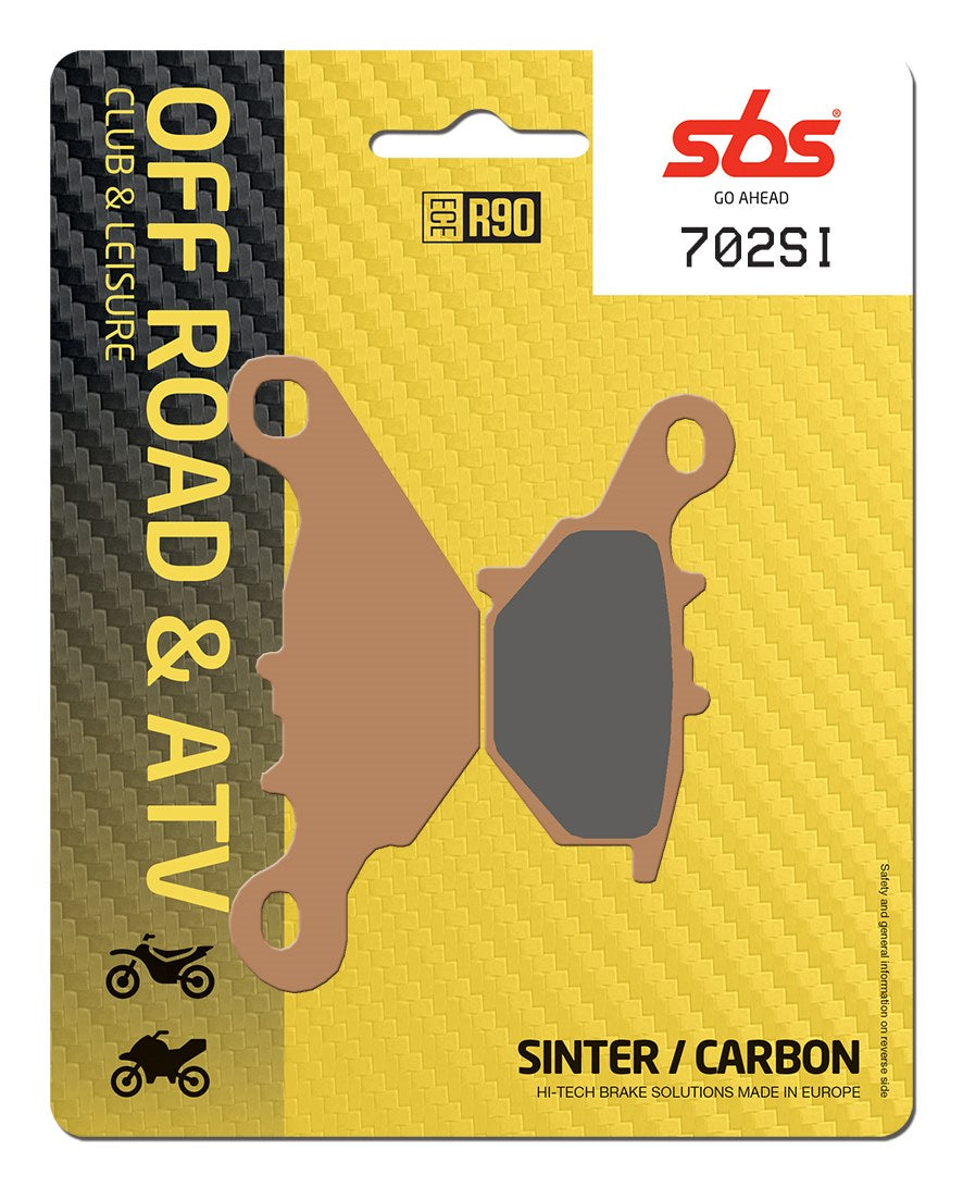 SBS FRICTION - Sinter Off Road Front Brake Pads (SBS 122) - 702SI-