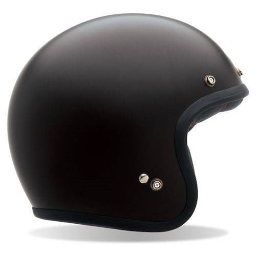 BELL CUSTOM 500 SOLID - MATTE BLACK (WITH STUDS)