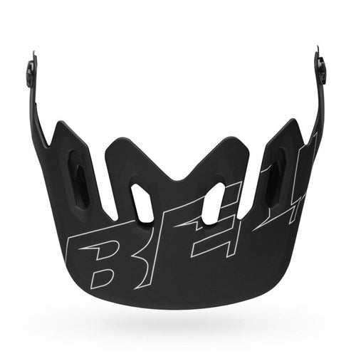 BELL VISOR SUPER 3R/3 MATT BLK/WHT OS 17