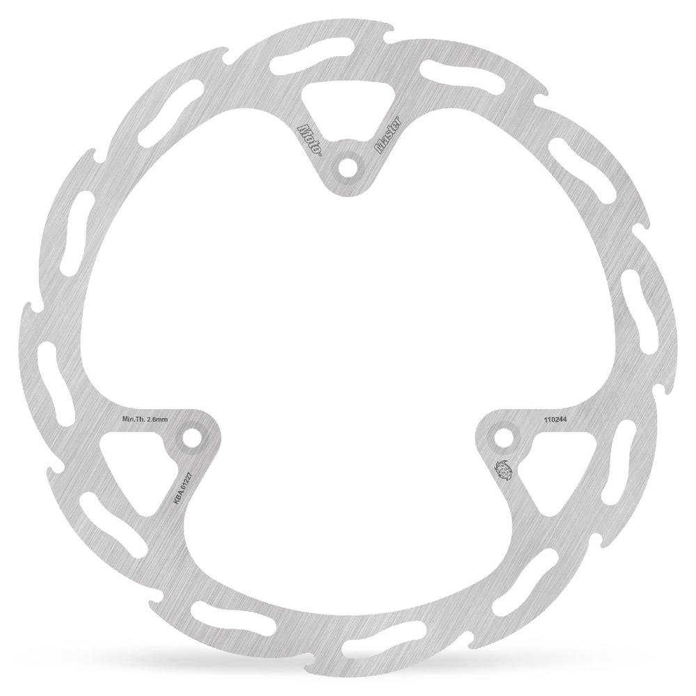 Moto-Master Flame Fixed Brake Disc Front - Yamaha: YZ80/85
