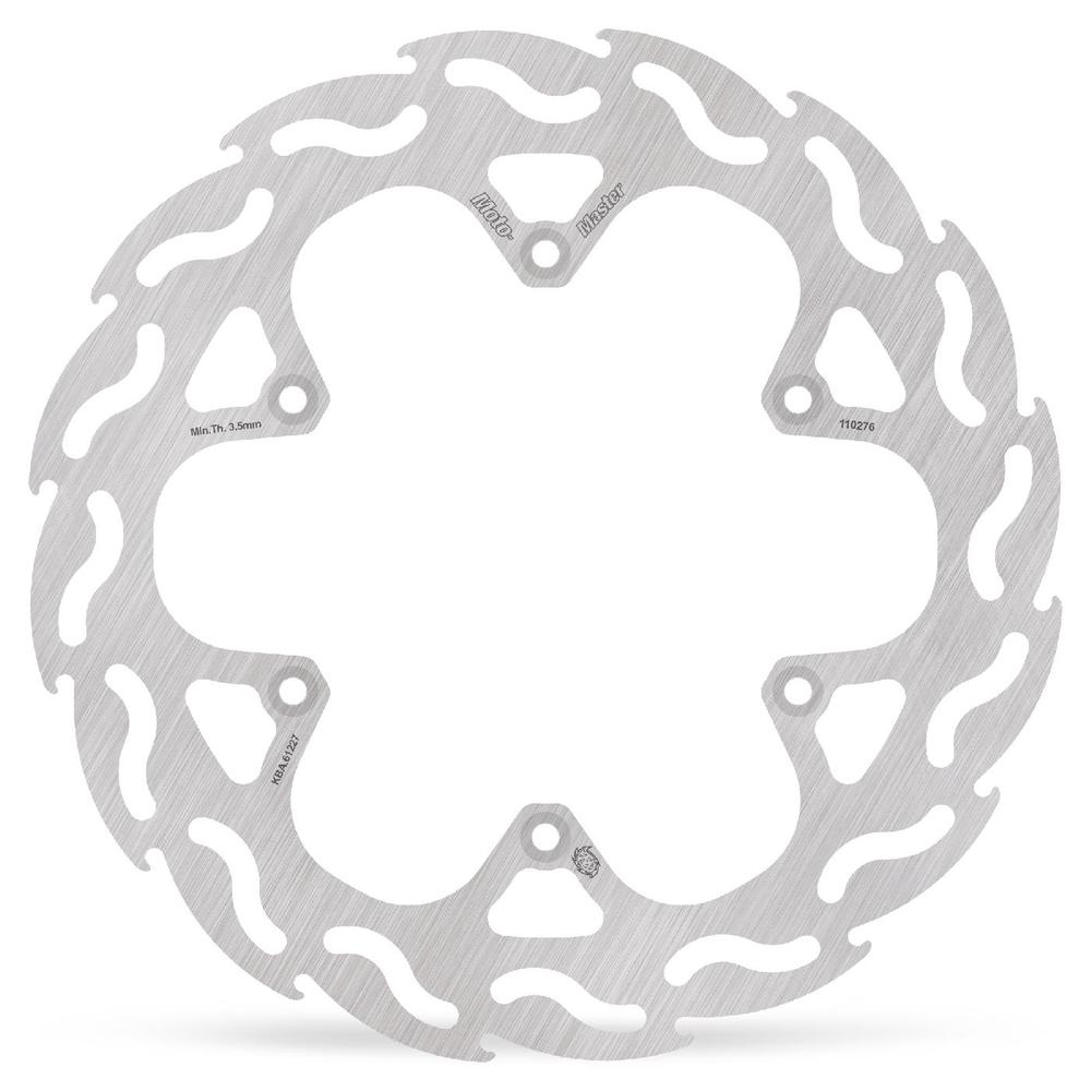 Moto-Master Flame Fixed Brake Disc Rear - Suzuki RM125/250 2006-2010