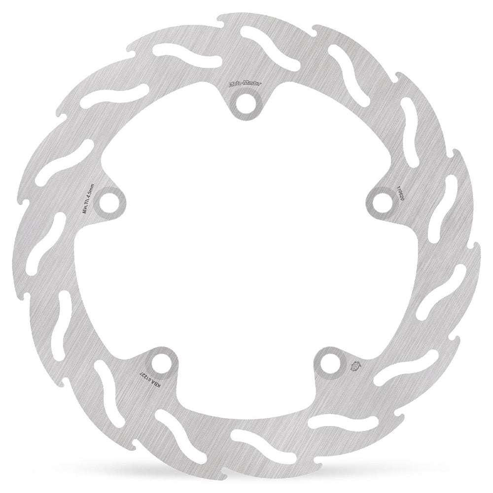Moto-Master Flame Fixed Brake Disc Rear - Yamaha: MT07, MT09