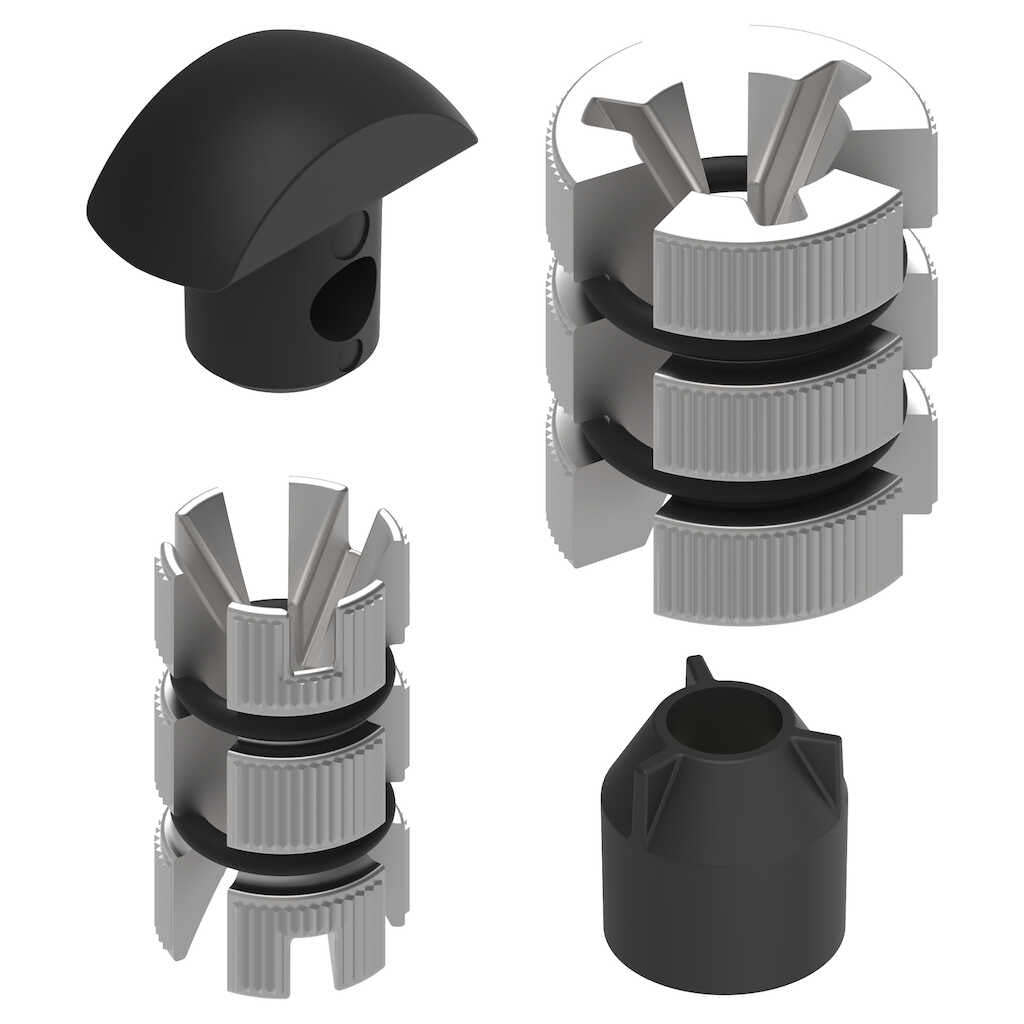 Spare Part - Quad Lock Replacement Fork Stem Mount Parts