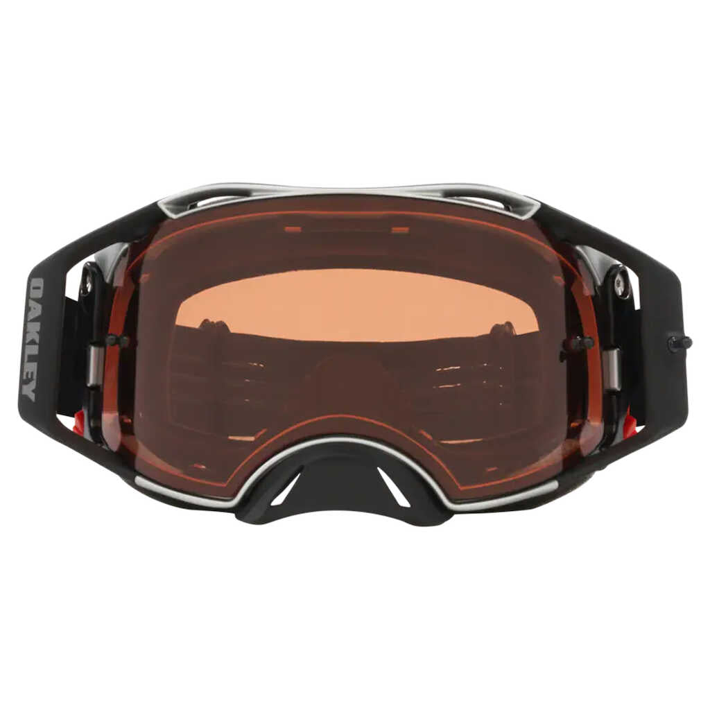 Oakley - Airbrake - Tuff Blocks - Black Gunmetal - Prizm Bronze Lens
