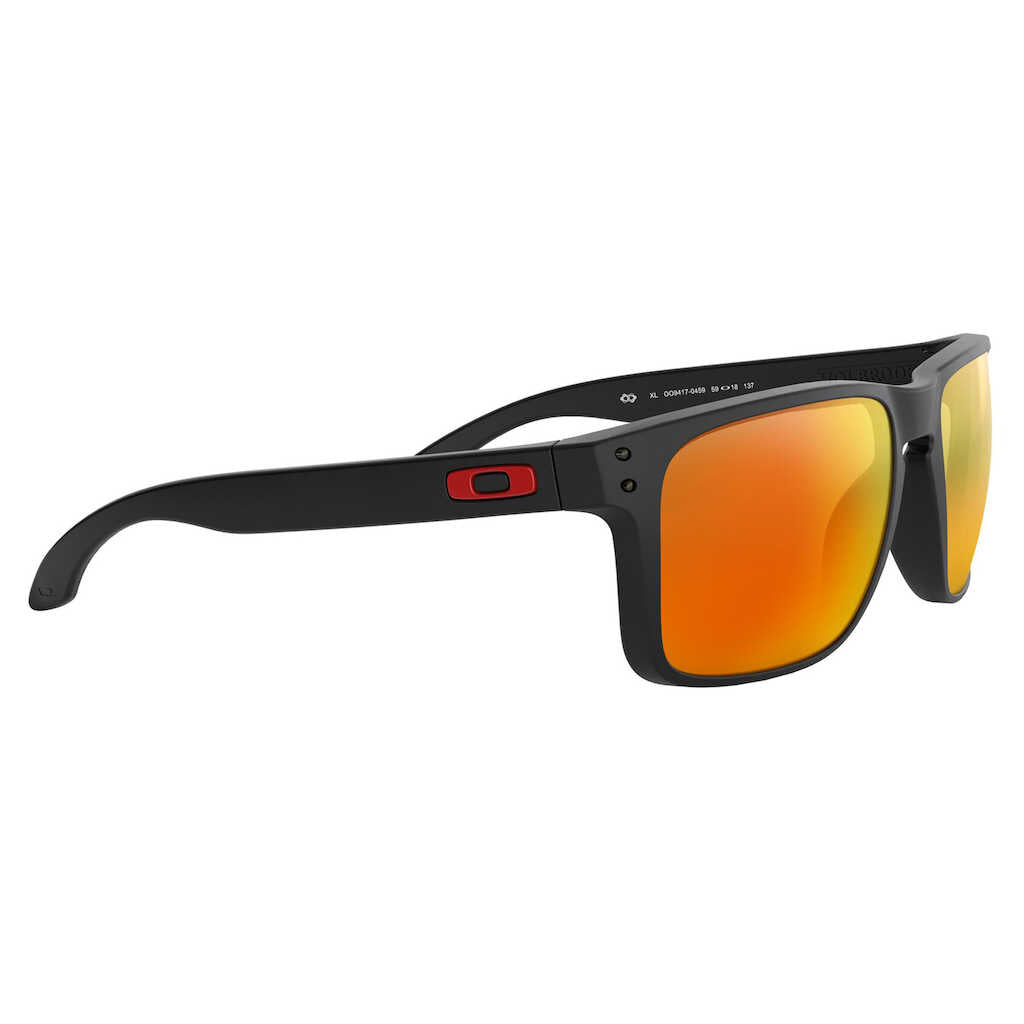 Oakley Sunglasses - Holbrook XL - Matte Black - Prizm Ruby Lens