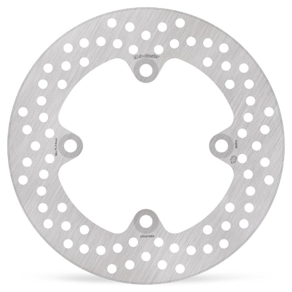 Moto-Master Halo Fixed Brake Disc - Rear Kawasaki: ZX6R/RR/636 Ninja, ER6F/N, Versys, Z750R, ZX9R Ninja, Z1000 ABS, ZX10R Ninja