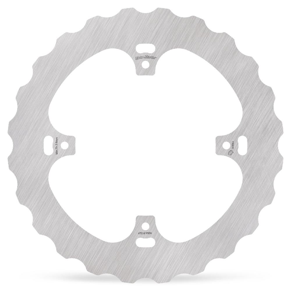 Moto-Master Mud Fixed Brake Disc Solid Rear - Honda: CR125/250, CRF 250/450