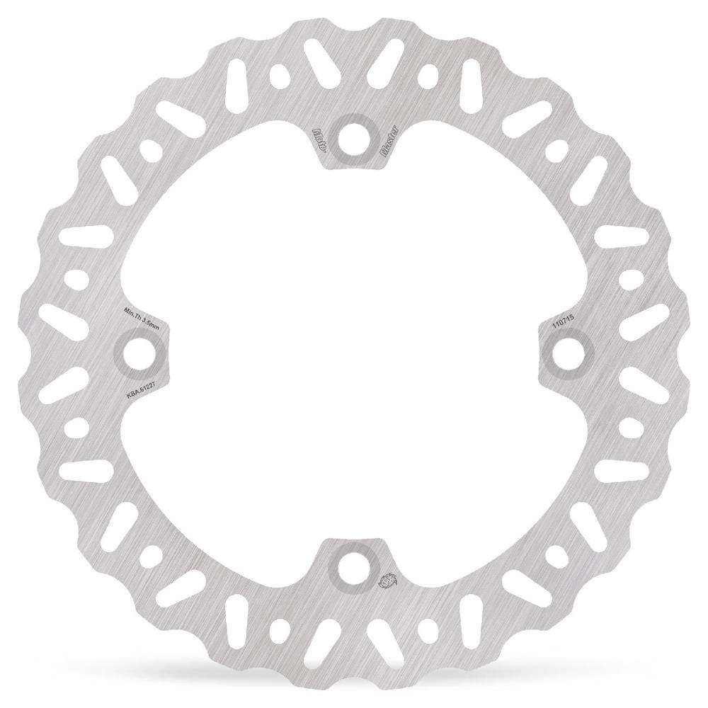 Moto-Master Nitro Fixed Brake Disc Rear - Honda: CR 125/250/500