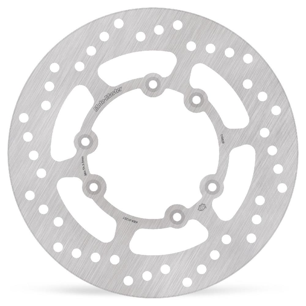 Moto-Master Vintage MX Fixed Brake Disc Rear - KTM: MX125/250/300/350 (1986-1989)