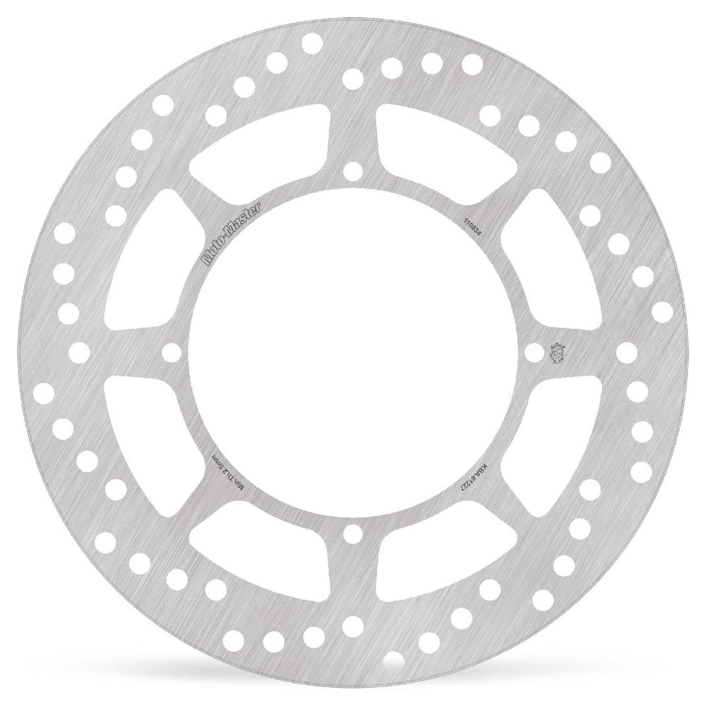 Moto-Master Vintage MX Fixed Brake Disc Front - Yamaha: YZ125/250/490 (1985-1985)